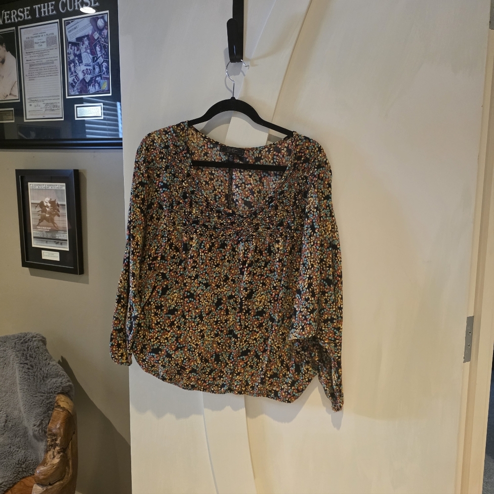 Jessica Simpson Multi Colored Blouse